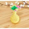 Brinquedo de Bola Mina Terrestre com Pena de Sisal para Gatos, para Arranhar e Autoentretenimento, Brinquedo Mastigável Durável, Bola de Sisal para Arranhar Gatos