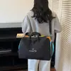 Bolsa de Gimnasio para Deportes al Aire Libre para Hombres y Mujeres, Bolsa de Entrenamiento y Natación con Separación de Seco y Húmedo, Elegante Bolsa para Viajes Cortos con Compartimento para Zapatos, Personalizable con Logo