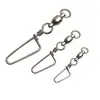 Giro Grande con Rodamiento + Conector de Broche Curvo Conector para Señuelo Broche Fuerte Venta al por Mayor