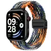 Adecuado para Correas de Reloj Redmi Watch 4/5/6, Bucle de Hebilla Magnética Tejido de Nylon Integrado Correa de Reloj Xiaomi Mi Band 9 Pro