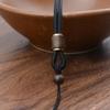 Pingente de alta qualidade cordão de pingente de sândalo tecido à mão colar pendurado corda valente jade Guanyin jade Buda pingente corda