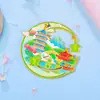 Imán de Nevera Metálico de la Ciudad de Hangzhou Área Escénica Turística del Lago del Oeste Recuerdo Regalos Culturales y Creativos Imán Magnético para Nevera Personalizado