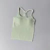 Sujetador deportivo de yoga para mujer, a prueba de impactos, de soporte, camisola de fitness, espalda cruzada, camiseta sin mangas para correr, Pilates, alta intensidad