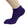Calcetines de cinco dedos Shu para niños, hilo de algodón, caña corta, bajo, calcetines tipo mocasín de algodón, otoño e invierno, cuatro estaciones, fabricantes mayoristas