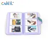 Álbum de Fotos Polaroid Serie Perlada con Rejilla Bordada de 3 Pulgadas, Carpeta de Almacenamiento de Tarjetas de Celebridad de Gran Capacidad con 108 Bolsillos