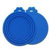 En existencia, funda para lata de mascotas, funda sellada para alimentos tres en uno, funda de silicona para mantener la frescura, funda de silicona para comida de mascotas, gatos y perros.