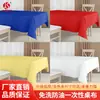 Mantel Desechable Comercial Rectangular Redondo Mantel de Mesa Mantel de Comedor Impermeable a Prueba de Aceite para Niños Película Plástica Tela de Plástico