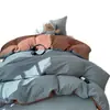 Conjunto de cama popular, ultrassuave e fofo de quatro peças, incluindo um conjunto de capa de colchão de três peças (Grau A, adequado para bebês e crianças pequenas), e lençóis e lençóis de elástico para estudantes, disponível para dropshipping