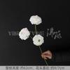 Arreglos de Flores Artificiales Blancas para Decoraciones de Boda, Decoración de Hoteles, Phalaenopsis, Rosas, Flores Falsas, Ramos de Flores Artificiales