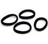 Alta Elasticidad Simple Goma para el Cabello Banda Elástica Negra Fabricante Mayorista Volumen Artículos para Correr Regalo Accesorios para la Cabeza Atar Scrunchies para el Cabello Gomas para el Cabello de Adulto