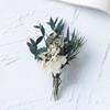 Estilo Floresta Fresco Estilo Coreano Flor Seca Eterna Mini Decoração de Parede Pendente de Parede Pequeno Buquê Enfeites Enfeites para o Dia dos Namorados Chinês
