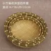 Cesta de Armazenamento Tecida em Bambu Cesta de Peneirar Redonda Peneira de Bambu Feita à Mão Produtos de Bambu Estilo Fazenda Cesta Doméstica Cesta de Frutas Cesta de Lavar Legumes