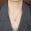 Serie Oceánica Luochen Estilo Europeo y Americano Edición Limitada de Verano Colgante de Collar con Forma de Cangrejo Diseño Creativo Cadena de Clavícula de Moda