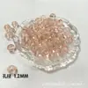 Alta permeabilidade gelo contas transparentes imitação cristal contas soltas contas esmaltadas contas passantes pulseira DIY artesanal contas para cordão contas de vidro acessórios