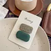 Novo Estilo Coreano Xadrez Quadrado BB Clip Simples e Fashionável Acessórios de Cabelo para Crianças Que Não Machucam o Cabelo Presilha de Cabelo para Bebê Presilha para Cabelo Quebrado