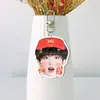 TOP Landing Junior Su Xinhao Acrílico Blanco Llavero Doble Cara Colgante para Bolsa Colgante para Bolsa Estrella