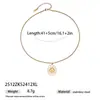 Collar Taina de cielo estrellado de ocho puntas transfronterizo europeo y americano para mujer, cadena versátil de lujo ligero de alta gama para la clavícula, personalizada