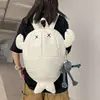 Mochila Escolar Divertida Estilo Japonês com Design Único, Bolsa de Ombro Duplo Versátil com Tema Lagosta para Homens, Mochila Escolar Estilosa e Moderna