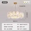 Lustre Francês Retrô de Luxo Leve de Vidro Colorido Feito à Mão em Murano Lâmpada Romântica Vintage de Sala de Estar Designer Luz Principal