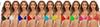 Amazon Ebay transfronterizo talla grande brillante pedrería pedrería sexy sujetador top de bikini