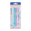 Cuchillo para recortar cejas seguro plegable hoja raspadora de cejas artefacto femenino antiarañazos principiante hombres salón de belleza especial Mayoreo