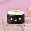 Adornos de musgo y suculentas para paisajes en miniatura, muñeca emocional, accesorios de dibujos animados de aguacate y sushi, manualidades de resina
