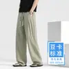Pantalones de hombre de Tencel Lyocell, estilo fino de verano, pantalones extralargos para hombres altos, pantalones casuales para hombre, pantalones rectos de lino
