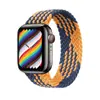 Adequado para Pulseira de Apple Watch S10/Se/6/5 Elástica Tecida de Laço Único de Nylon Apple89 Pulseira de Relógio Universal