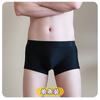 Ropa Interior para Hombre Cuadros Sedosa de Alta Gama Boxer Ropa Interior Hombres 2025 Nuevo Estilo Transpirable de Moda Pantalones Cortos para Niños