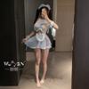 Lencería Sexy para Mujeres, Uniformes Eróticos, Lencería Coqueta Qqny, Ropa de Dormir Sensual Tentación Estilo Abstinencia, No Necesita Quitarse