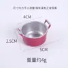Pratos de Jantar em Miniatura, Louças, Acessórios para Brincar de Comida em Panela Quente, Acessórios de Combinação para Cena de Cozinha de Casa de Bonecas Brincadeira de Faz de Conta DIY