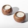 Caja de Regalo con Vela Aromática de Cáscara de Coco para Calmar la Mente y Ayudar a Dormir, Regalo de Aceite Esencial Vegetal, Regalo de Cumpleaños, Logo de Fragancia Personalizable