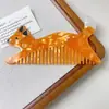 Accesorios para el Cabello Yhj 2026 Peine de Dibujos Animados Perro Lindo Cisne Peine de Acetato Peine de Maquillaje de Dientes Anchos de Alta Gama
