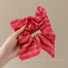 Nuevo pañuelo cuadrado versátil scrunchie para verano, adecuado para coletas bajas de uso diario, accesorio para el cabello de alta elasticidad