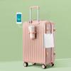 Mala Quente Multifuncional Nova, Roda Universal Silenciosa, Mala Trolley com Senha de 24 polegadas de Aparência Sofisticada