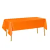 Mantel Desechable Liso Material PEva Engrosado y Ampliado 137*183CM Mantel de Color Sólido Decoración de Fiesta Monocromático