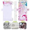 Nueva funda de microfibra para silla de playa, toalla reclinable, bolsa para toalla de playa, serie tie-dye con impresión digital 3D, una pieza