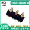 Pogo pin de prueba para coche chapado en oro pin de antena para auricular Bluetooth conector de batería de 3 pines