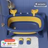 Banheira infantil Banheira dobrável para bebês domésticos Desenho animado engrossado sentado Pequeno caranguejo Banheira Banheira