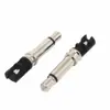 Enchufe de Audio para Auriculares Estéreo de 3.5 mm de un Solo Pin, Placa de 4.5 mm, Niquelado, Enchufe Periférico de Computadora 3.5*4.5*24.5