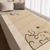 Nueva Alfombrilla para Ventana de Bahía de Bucle Resistente a la Suciedad para el Hogar, Alfombrilla de Dibujos Animados para Reposapiés de Ventana de Balcón, Cojín de Asiento Tatami Estilo Japonés para Todas las Estaciones