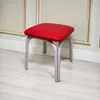 J & J & Cuatro Patas Tres Patas Patas de Hierro Taburete Redondo Mesa Simple de Moda Taburete Mesa de Comedor Taburete Taburete Cuadrado Pequeño Taburete Bajo para el Hogar