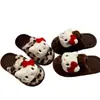 Zapatillas de felpa estilo gatito, dulces y populares, para mujer, nueva colección otoño/invierno 2026, adecuadas para usar en exteriores, diseño de media zapatilla, suela gruesa, cálidas y hechas de algodón