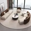 Sofá curvo para oficina, vestíbulo de hotel, recepción, juego de sofás de forma especial para descanso, reuniones de invitados y salón de belleza