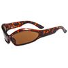 Moda Futura 68167 Moda Retro Gafas de Sol Coloridas Coreanas Europeas y Americanas Calle Forma Especial Gafas de Sol Resistentes a los Rayos UV