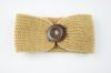 Venda Quente Europeia e Americana Faixa de Cabelo de Tricô com Fivela Grande para Crianças Acessórios de Cabelo de Lã para Bebê Tecidos à Mão para Outono e Inverno