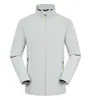Chaqueta impermeable con impresión de logo personalizado, ropa de trabajo para equipo corporativo, chaqueta con capucha para hombre, chaqueta fina de otoño para empresa