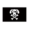 Bandera Pirata de Amazon Transfronteriza Bandera de Calavera de Halloween Decoración de Fiesta Personalizada Estilo Rey Pirata del Caribe