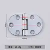 Accesorios de herrajes para equipaje bisagra industrial solapa caja de gabinete plegable accesorios bisagra plana plegable aleación de zinc cromo