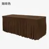 Falda Elástica para el Sol Color Sólido Mantel Banquete de Bodas Registro Cubierta de Mesa Larga Mantel Cubierta de Mesa Mantel Elástico Blanco Hueso